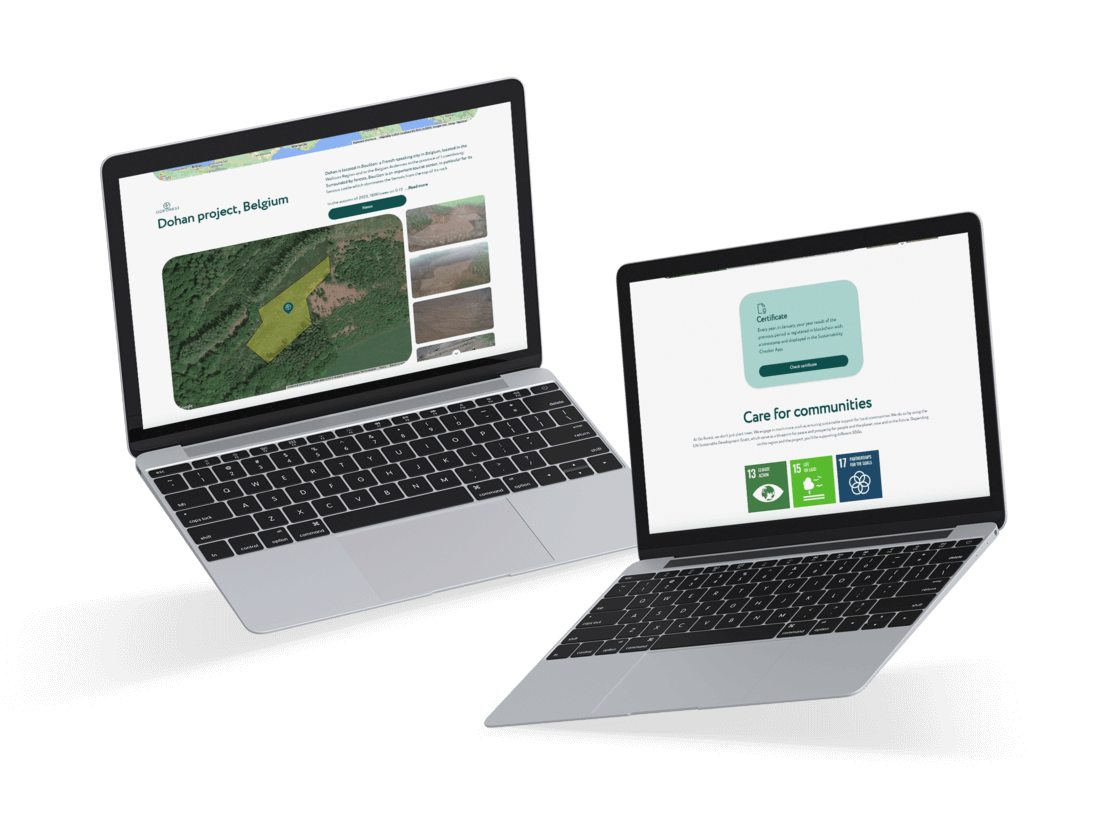 Impact platform mockup 2